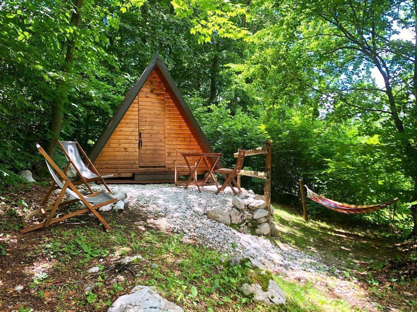 Glamping Krn Otel Kobarid Dış mekan fotoğraf
